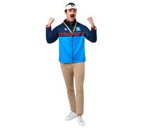 Rubies 1000035M000 - Disfraz de Ted Lasso para adultos, para hombre, multicolor, mediano, Halloween, Halloween