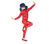 Rubie's Official Miraculous Ladybug Childs Classic Costume and Eye mask, Superhe