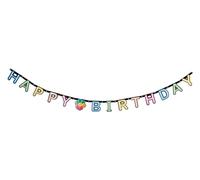 Rubie's Neon Happy Birthday Party Banner, talla única