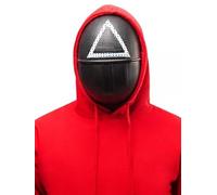 RUBIE'S Netflix Oficial - Máscara de calamar para triángulo para adultos, talla única