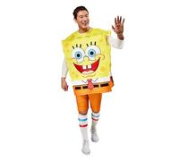 Rubies Nickelodeon - Disfraz oficial de Bob Esponja para adultos, talla M