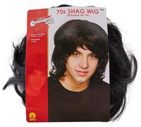 Rubie's Official Adult's 70's hag Wig Costume - Black, One Size