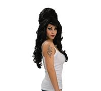 Rubie's Official Amy Winehouse Rehab Costume Wig, Adult Fancy Dress Accessory