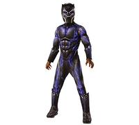 Rubie's Official Avengers Black Panther Battle Suit, Deluxe Child Costume S sing