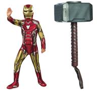 Los Vengadores - Disfraz Infantil Iron Man Endgame 5-6 años