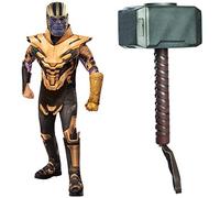 Rubie's Official Avengers Endgame Thanos Deluxe Child Costume, Kids Fancy Dress