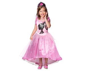 Rubies Official Barbie Princess Child Dress, Kids Fancy Dress Small 3-4 Years