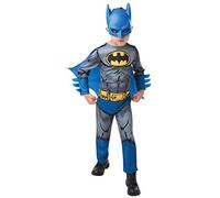 Rubies Disfraz clásico oficial de Batman Comic para niños, disfraz de superhéroe, talla grande de 7 a 8 años, 128 cm, Halloween