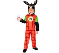 Rubies Official Bing Deluxe Child Costume, Kids Fancy Dress 2-3 Years