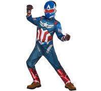 Rubie's Official Brave New World Captain America Deluxe Child Costume 5-6 Years