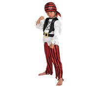 Rubie's Official Children's Raggy Pirate Boy - Fancy Dress Costume, 128 cm - Lar