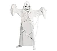 Rubie's Official Cool 881036L Disfraz de fantasma,Blanco 8-10 años (L)