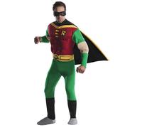 Rubie's Official DC Comic Robin Deluxe Adult Costume, Batman Movie Character, Me
