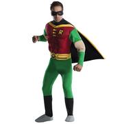 Rubie's Official DC Comic Robin Deluxe Adult Costume, Batman Movie Character, Me