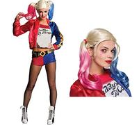 Rubie's Official DC Comics Suicide Squad Harley Quinn, Ladies Fancy Dress Hallow