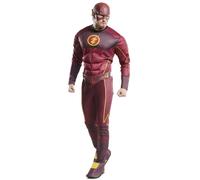 Rubie's Official DC Comics The Flash Deluxe Costume, Adult Superhero Fancy Dress