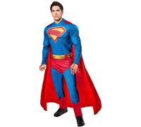 Rubie's Official DC Deluxe Superman Costume, Adult Superhero Fancy Dress