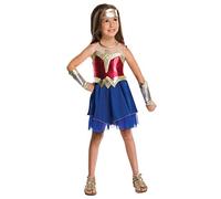 Disfraz oficial de la Liga de la Justicia de DC Comics, de Rubie's, Wonder Woman, disfraz para niño