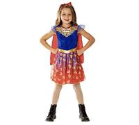 Rubie's Official DC Supergirl Deluxe Child Dress, Kids Superhero Fancy Dress