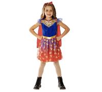 Rubie's Official DC Supergirl Deluxe Child Dress, Kids Superhero Fancy Dress M
