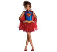 Rubie's Official DC Supergirl Tutu Girls Costume, Kids Fancy Dress Super Hero 3-