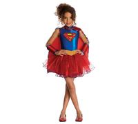 Rubie's Official DC Supergirl Tutu Girls Costume, Kids Fancy Dress Super Hero Me