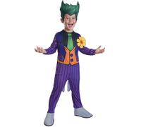 Rubie's Official DC Villain The Joker Child's Costume, Kids Fancy Dress 6-8 Year