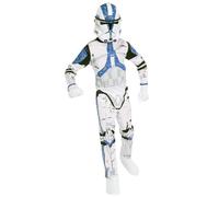 Rubie's Official Disney Star Wars Clone Trooper Costume, Kids Fancy Dress