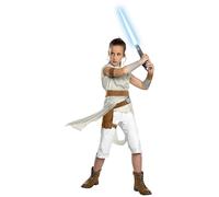 Rubie's Official Disney Star Wars Ep 9, Rey Deluxe Childs Costume Small 3-4 Year