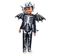 Rubies Official Dragon Skeleton Child Costume, Fancy Dress 7-8 Years