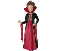 Rubie's Official Gothic Vampiress, Halloween Velvet Dress, Girls Costume H/C GOT