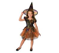 Rubie's Official Halloween Glitter Elegant Witch Childs Costume ELEGANT WITCH 3-