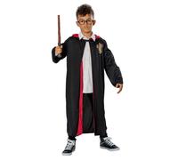 Rubie's Official Harry Potter Pack Gryffindor Robe, Wand and Glasses Child's Cos