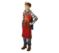 Rubies Official King Arthur Childs Costume, Kids Fancy Dress Halloween 9-10 Year