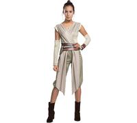 Rubie's Official Ladies Star Wars Deluxe Rey Costume - Large L Single