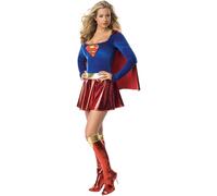 Rubie's Official Ladies Supergirl Dress, Adult Costume - Large
