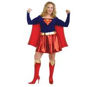 Rubie's Official Ladies Supergirl Dress, Adult Costume - Small