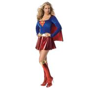 Rubie's Official Ladies Supergirl Dress Adult Costume - X-Small XS