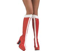 Rubie's Official Ladies Wonder Woman Boots Knee High - Adult's Costume Large 8-9