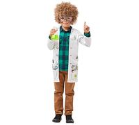 Rubie's Official Mad Scientist Jacket Fancy Dress, Lab Doctor Uniform, Childs Ha