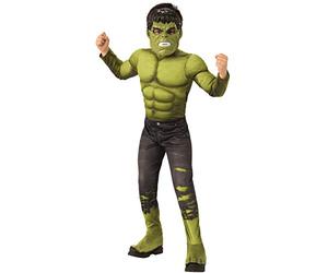 Rubie's Official Marvel Avengers Endgame Hulk Deluxe Childs Costume, Kids Superhero Fancy Dress