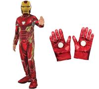 Rubies Avengers Iron Man Disfraz Infantil, Dibujos Animados, Multicolor, L (Rubie'S 700660_L)
