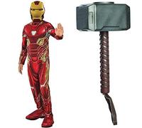 Rubies Disfraz Oficial de Los Vengadores Endgame Iron Man, clásico para niños, Talla M, Edad 5-7, Altura 132 cm, Halloween