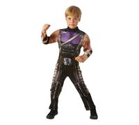Rubies 3630505s Hawkeye Avengers Assemble Deluxe, disfraz, niño Joven, Negro (Original)