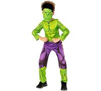 Rubies Official Marvel Avengers Hulk Child Costume, Green Collection, Kids Super
