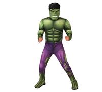 Rubie's Official Marvel Avengers Hulk Deluxe Child Costume, Kids Superhero Fancy Dress