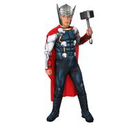Rubie's Official Marvel Avengers Thor Deluxe Child Costume, Kids Superhero Fancy