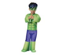 Rubies Official Marvel Spidey and His Amazing Friends Hulk Classic Toddler Costume, Kids Fancy Dress