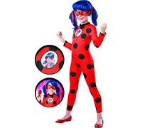 Rubie's Disfraz Miraculous Ladybug Deluxe oficial para niños con máscara 9-10 años