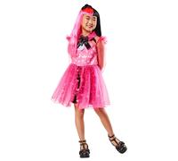 Rubie's Official Monster High Draculaura Deluxe Child Costume, Kids Fancy Dress